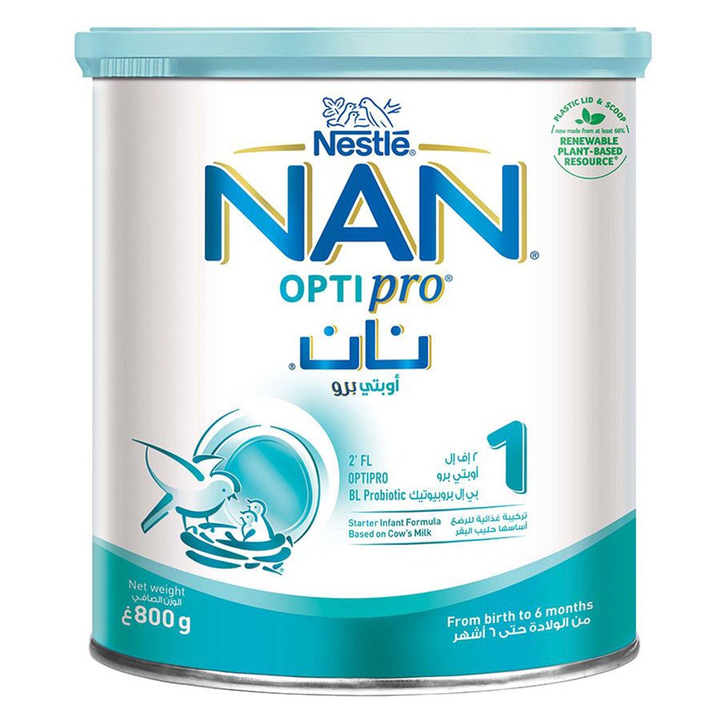 Nestlé Nan Optipro Stage 1 Baby Milk Formula 0–6 Months –, 800 G