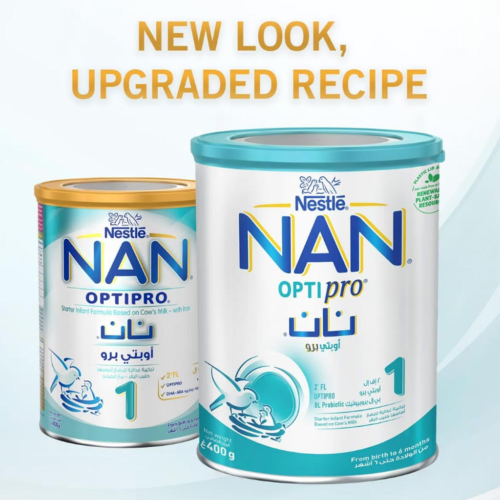 Nestlé Nan Optipro Stage 1 Baby Milk Formula 0–6 Months –, 800 G