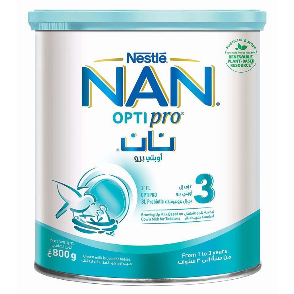 نان 3 – حليب نمو (12–36 شهرًا) – 400 غ