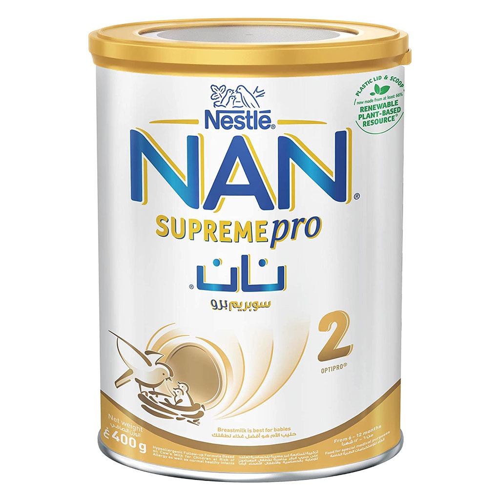 Nestlé NAN Supreme Pro Stage 2 Infant Milk Formula 6–12 Months 400g