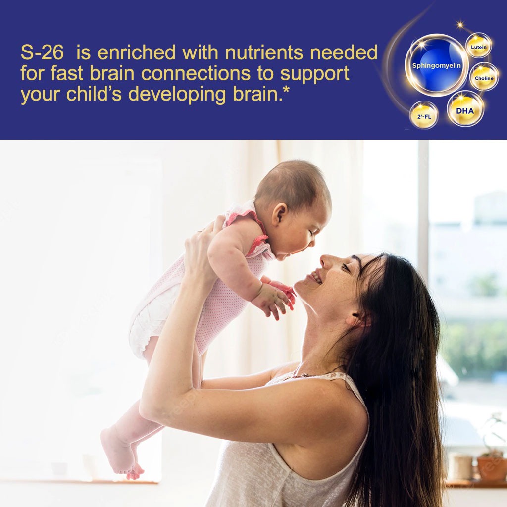 S-26 Ar Gold, Anti-Regurgitation Infant Milk Formula 0–12 Months, Infant formula to reduce regurgitation, 400g