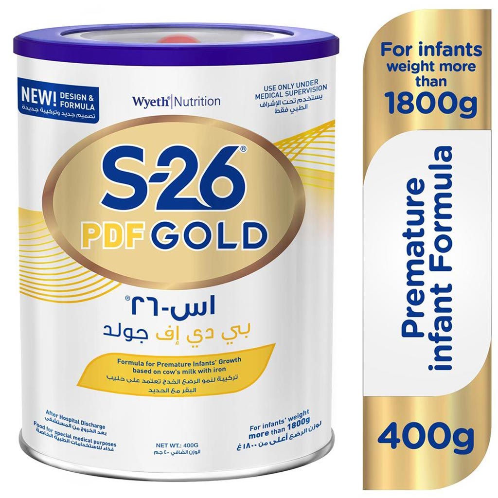 S-26 Gold PDF (Post-Discharge Premature) Baby Milk Formula – 400 g