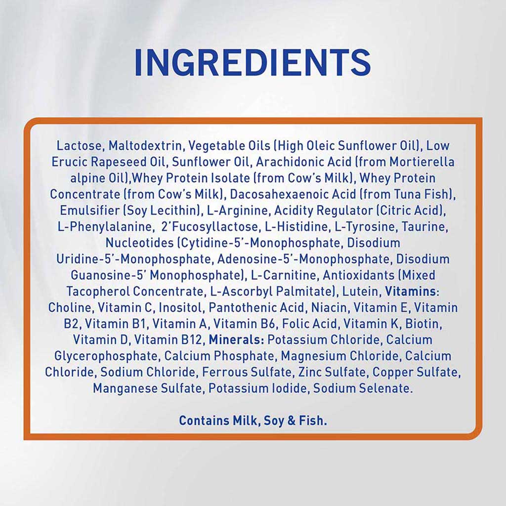 S-26 Ultima, Stage 2 infant formula, Follow-on milk formula for infants