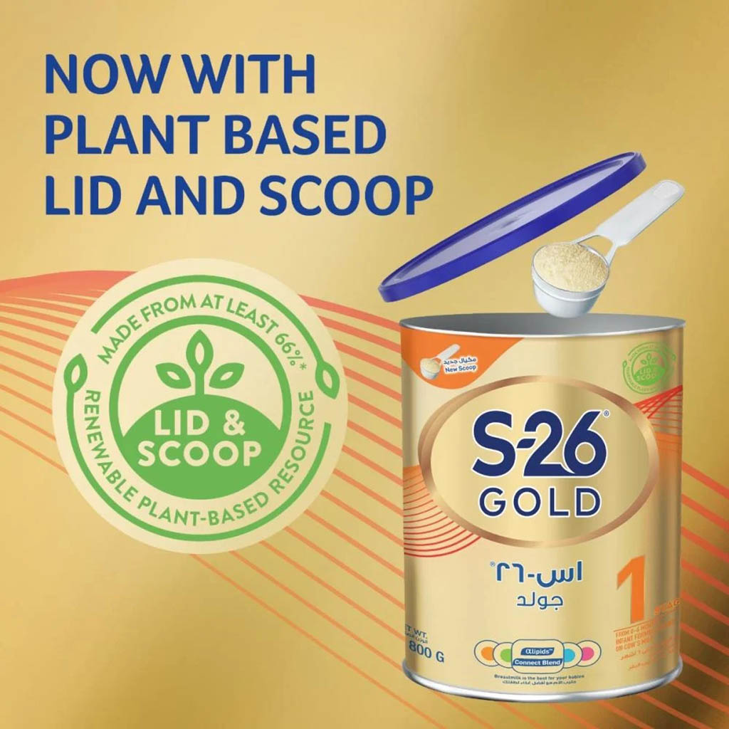 Nestlé S26, Stage 1 Growing-Up Formula Based on Cow's Milk, Infant formula for 0-6 months, 800g