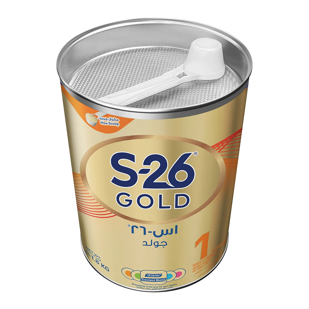 Nestlé, S-26 Stage 1 Infant Formula, Milk formula for 0–6 months, 1800 g