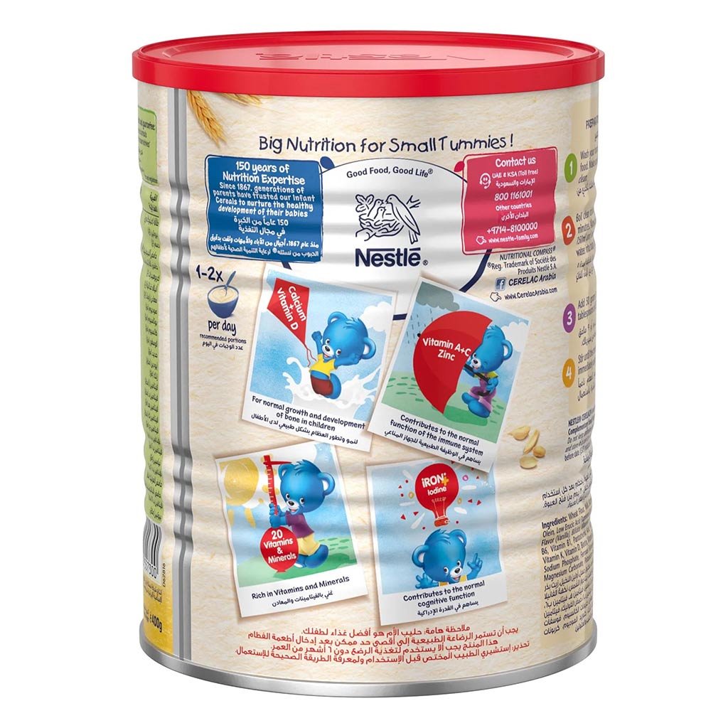 Nestlé Cerelac Wheat & Honey Infant Cereals From 6 Months, 400G