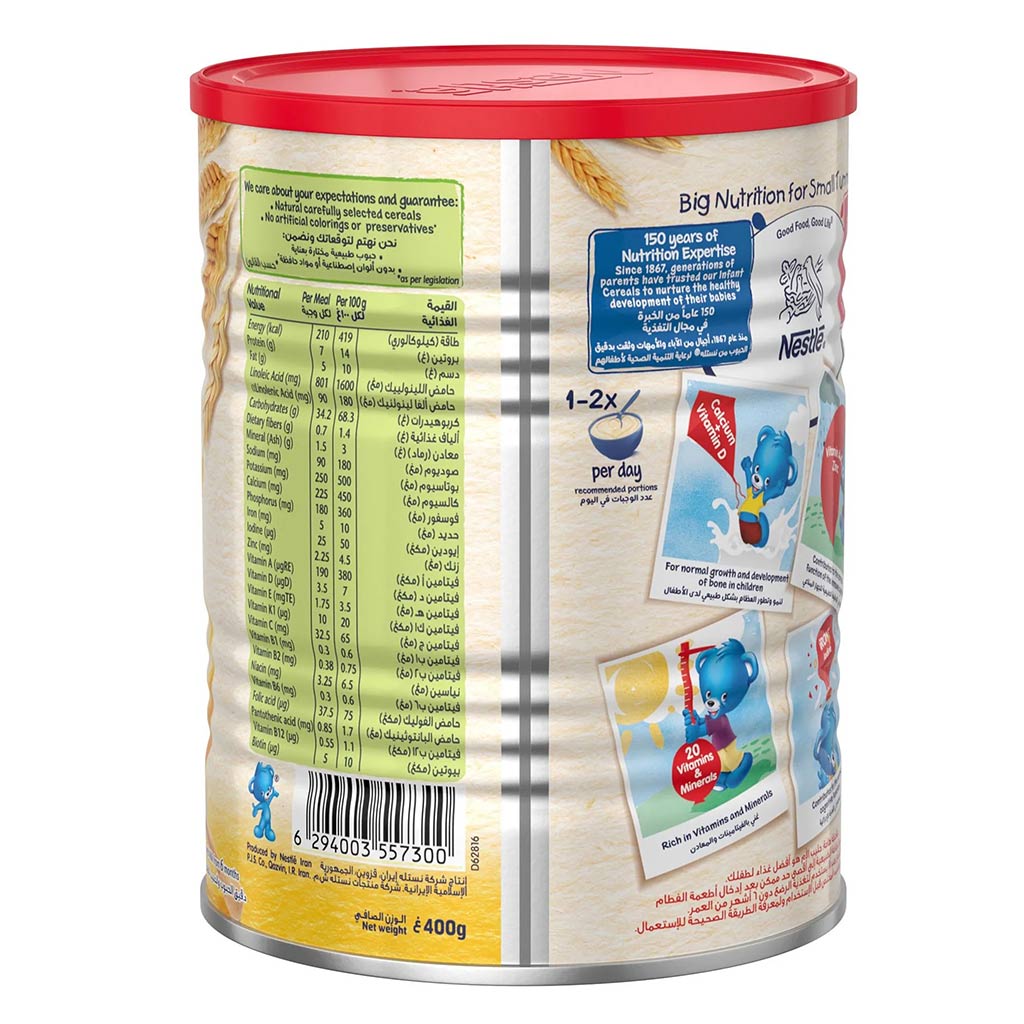 Nestlé Cerelac Wheat & Honey Infant Cereals From 6 Months, 400G