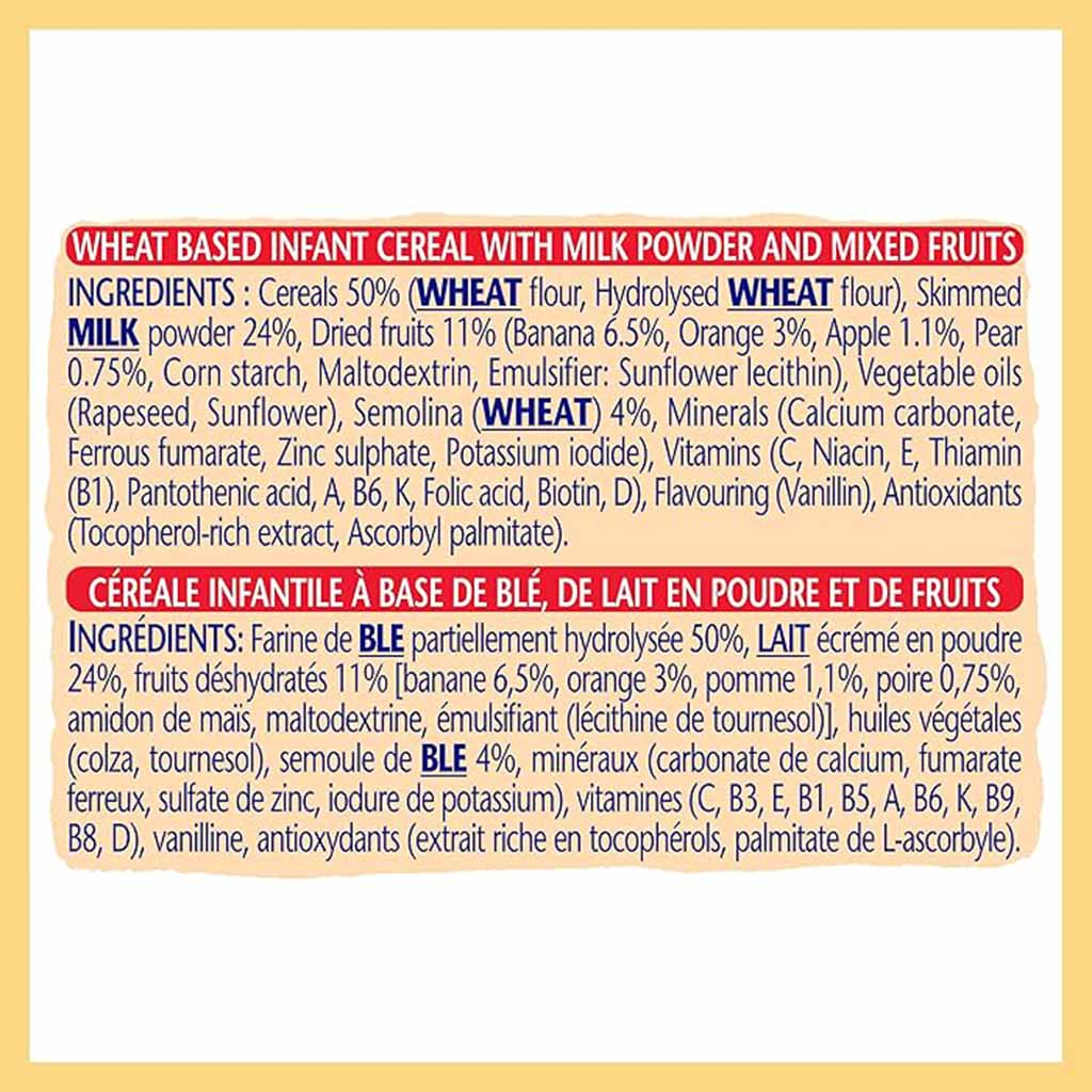 Nestlé Cerelac Mixed Fruits And Wheat With Milk Cereal, 400G