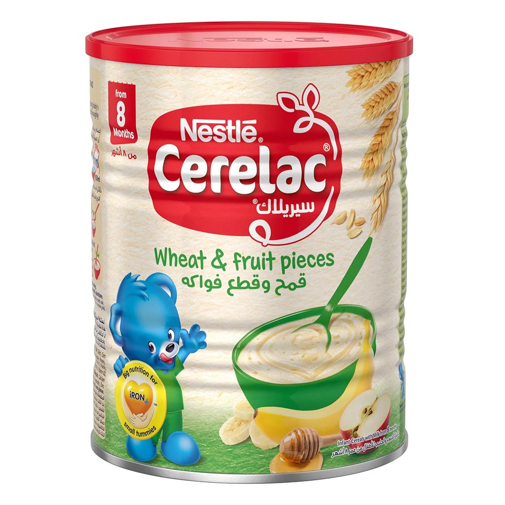 Nestlé Cerelac Infant Cereal Wheat & Fruits 1kg