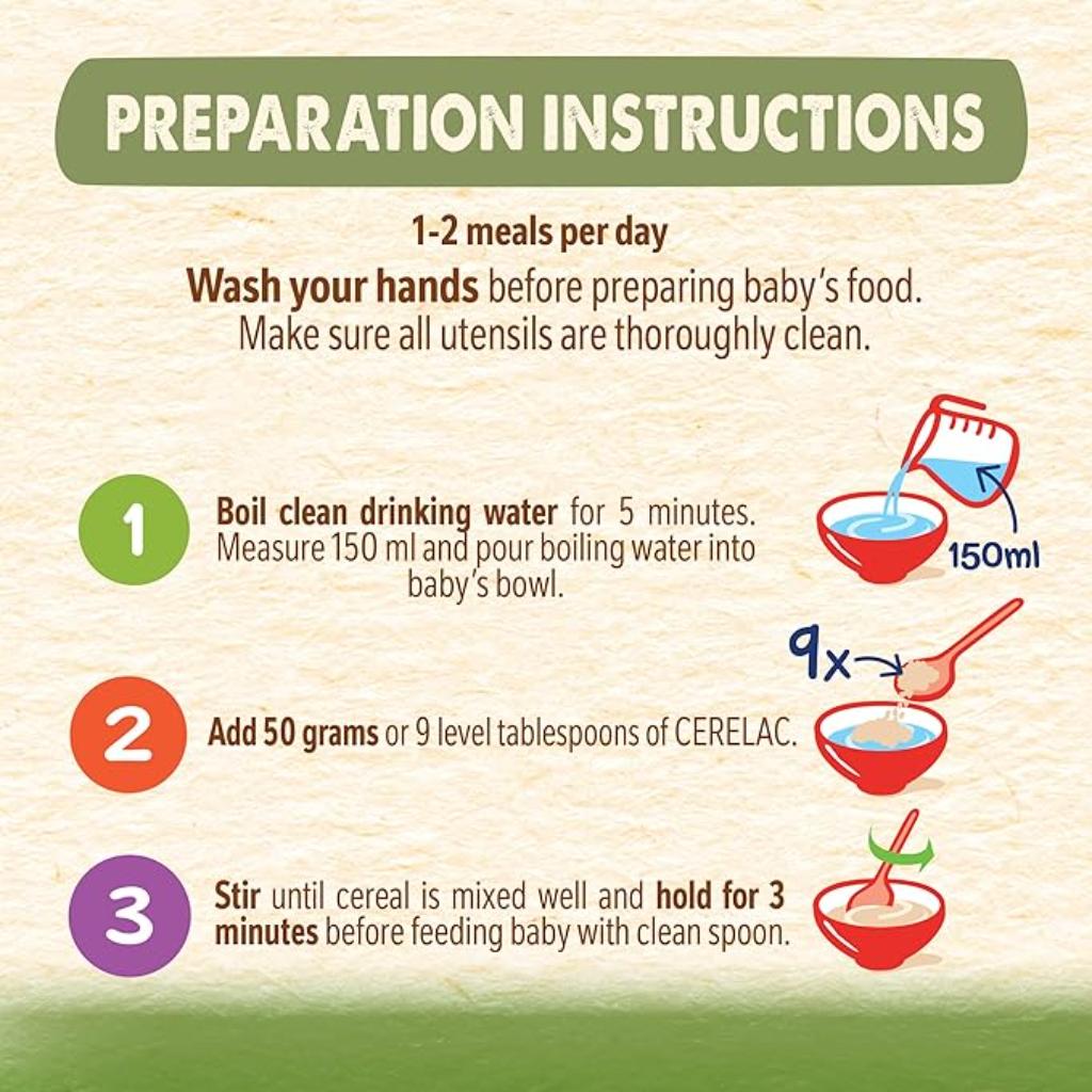 Nestlé Cerelac Wheat & Fruit Pieces, 400G