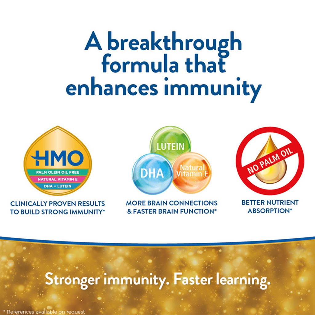 Similac, Gold 3 Powder, Nutrient-rich toddler formula for growth support, 1600 g