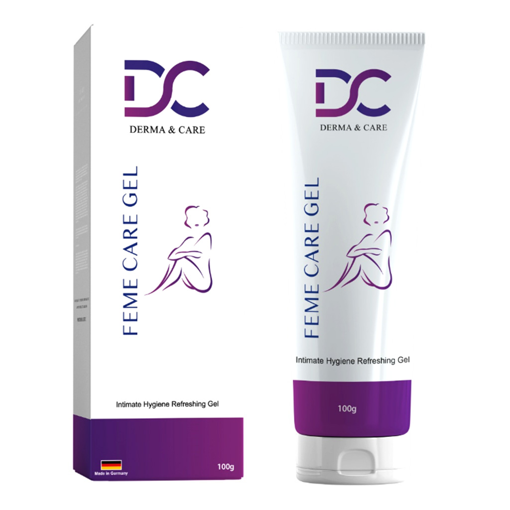 The Derma & Care, Feme Care Gel, Soothing feminine care gel for intimate hygiene, 100g