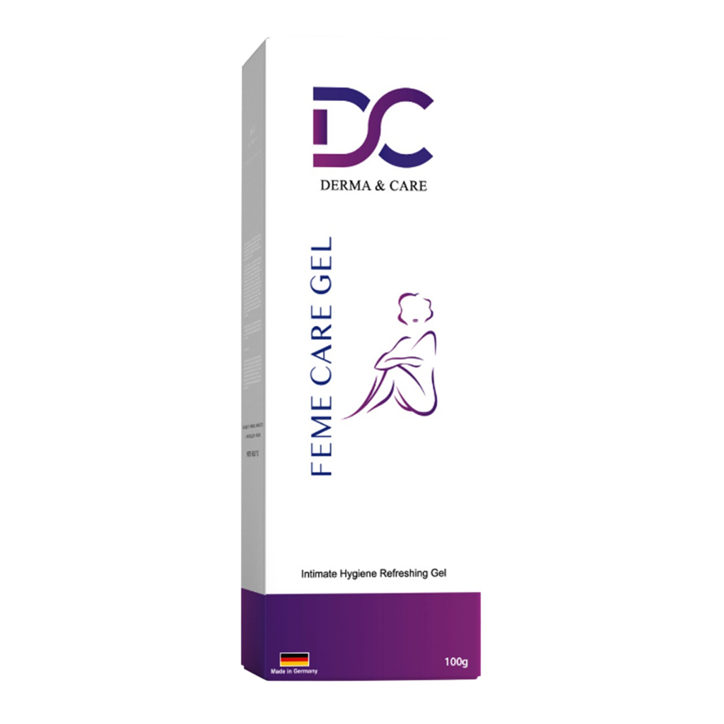 The Derma & Care, Feme Care Gel, Soothing feminine care gel for intimate hygiene, 100g