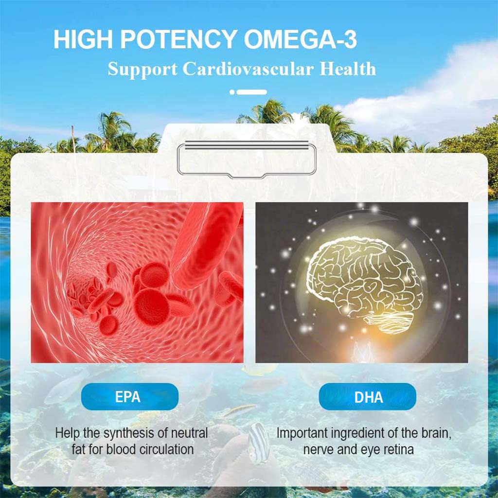 Megatop, Pure Fish Oil Omega 3 Syrup, Supports heart and brain health with omega-3, 125 ml
