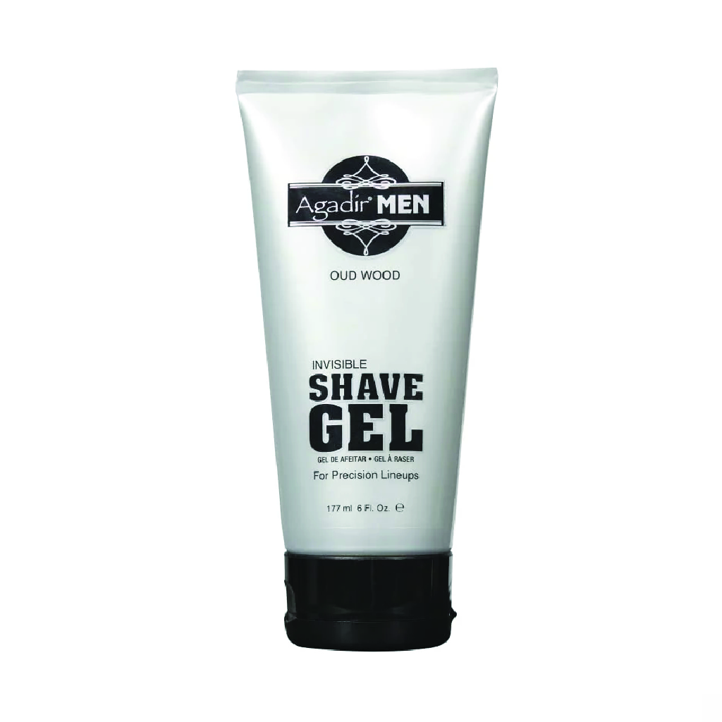 Agadir, Men Invisible Shave Gel, Transparent shaving gel, 6 oz