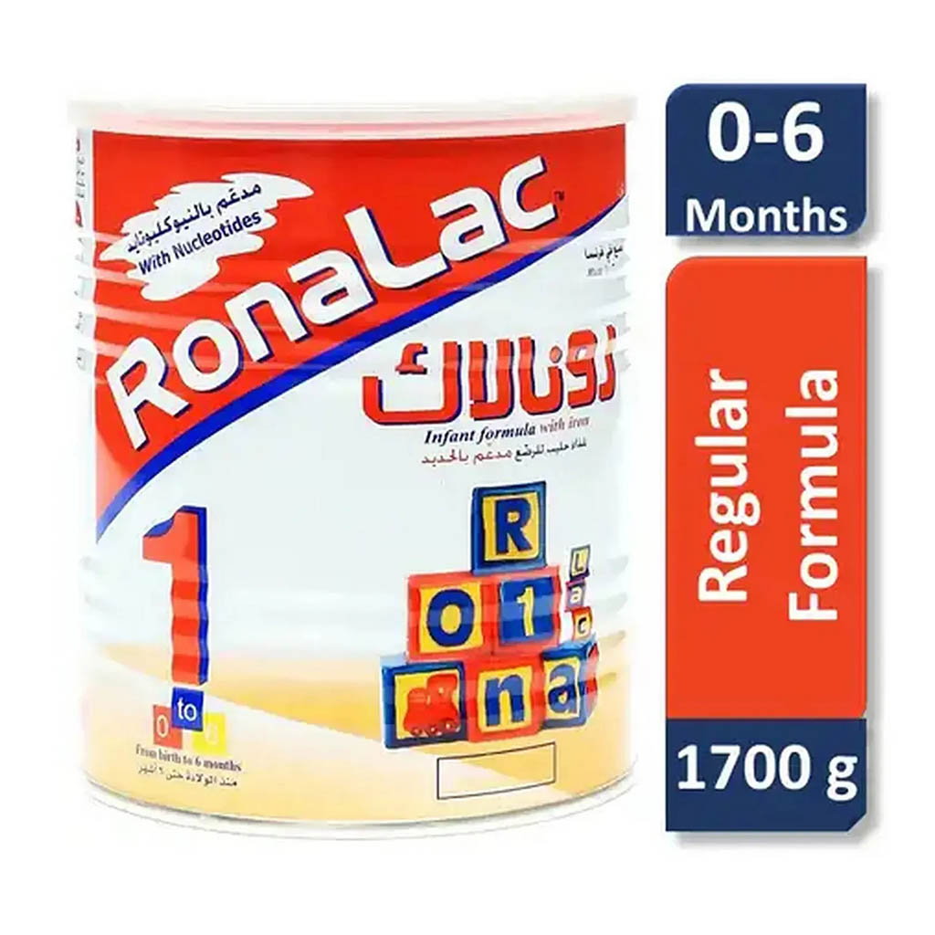 Ronalac, Stage 1 infant formula, Complete nutrition for 0-6 months infants, 1700g