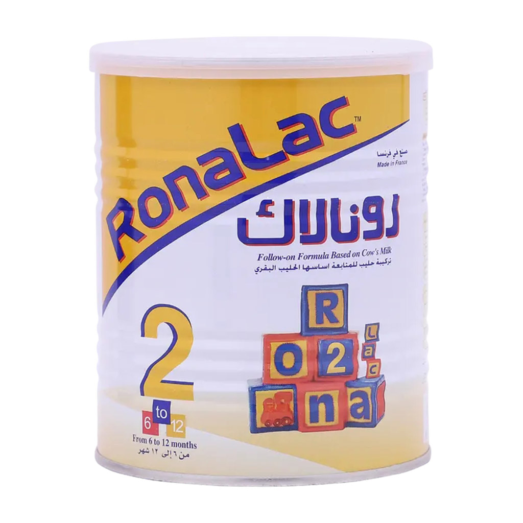 Ronalac, Stage 2 follow-on formula, Nutritional milk powder for 6-12 months babies, 400g