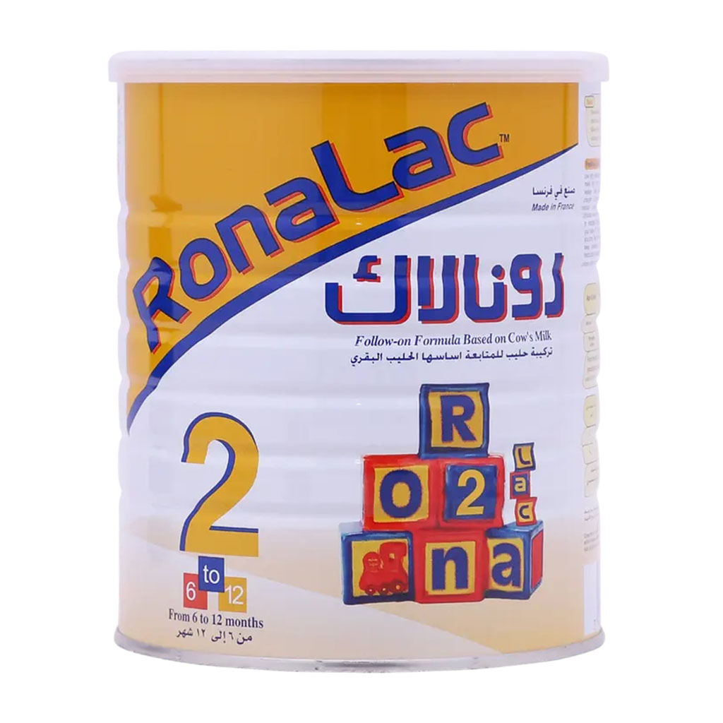 Ronalac, Stage 2 follow-on formula, Nutritional milk powder for 6-12 months babies, 850g