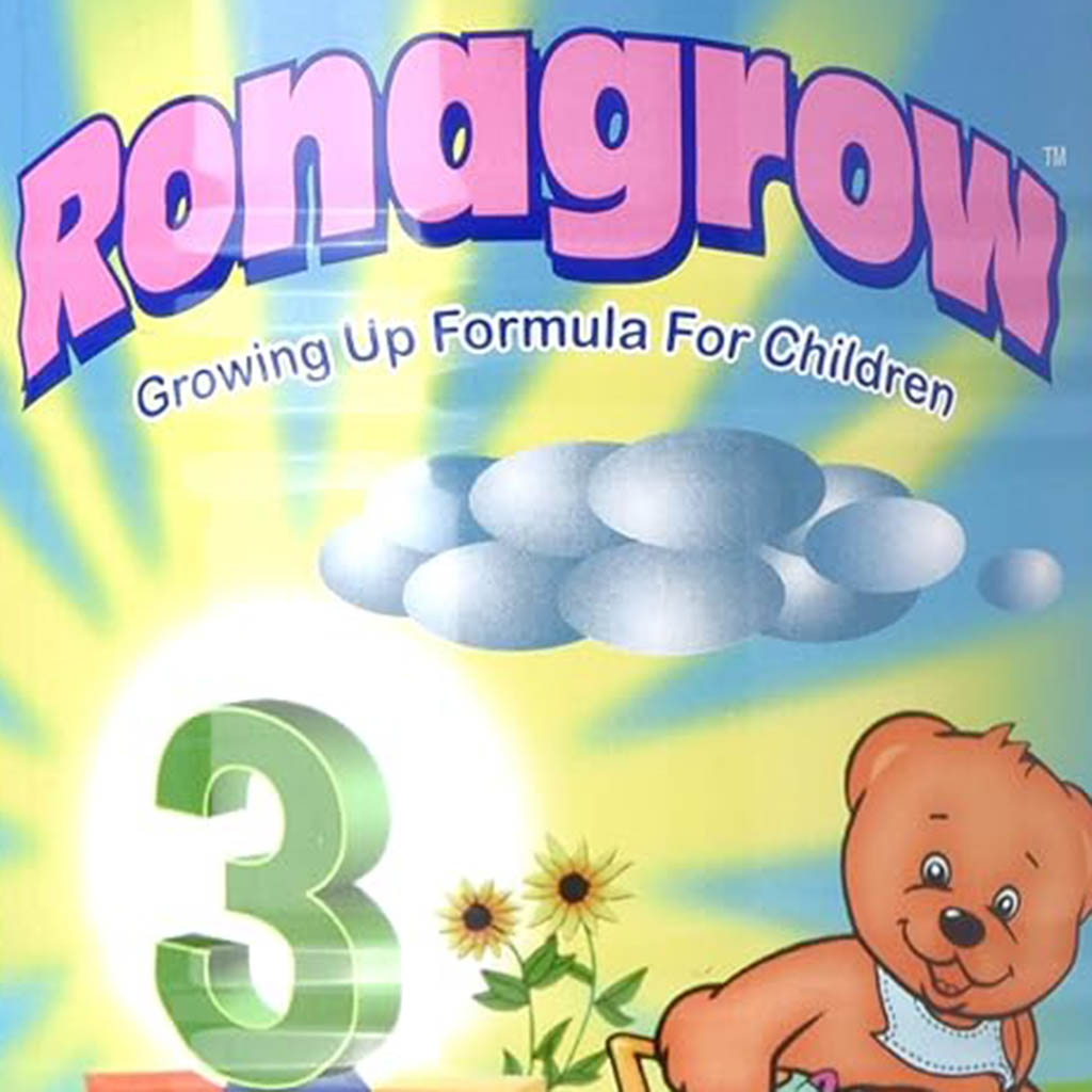 Ronagrow, Stage 3 Growing-Up Formula Milk Powder, Nutrient-rich formula for toddlers 1-3 years, 400 g