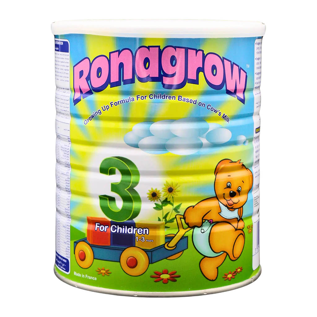 Ronagrow, Stage 3 Growing-Up Formula milk powder, Nutrient-rich formula for toddlers 1-3 years, 850 g