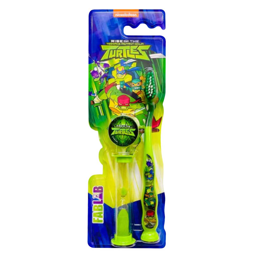 Nickelodeon Ninja Soft Toothbrush -Sand Timer