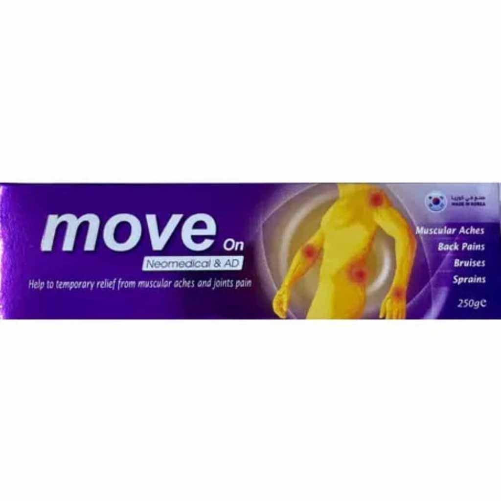 Move On, Massage Cream, Soothing and relaxing massage cream, 250gm
