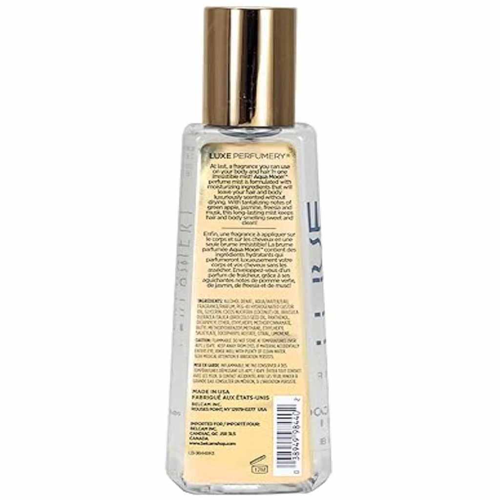 لوكس بيرفيومري، رذاذ عطر منعش للشعر والجسم، أكوا مون هير آند بودي بيرفيوم ميست