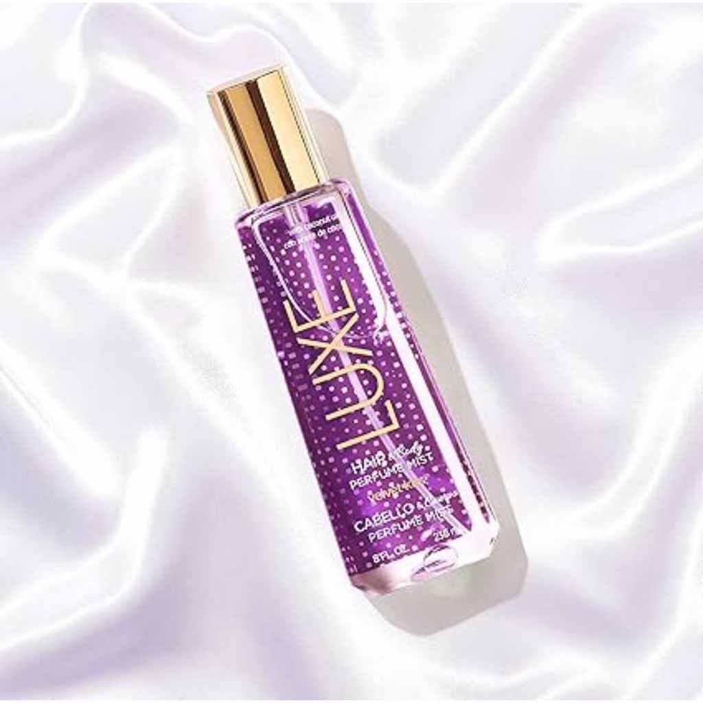 Luxe Perfumery, Velvet Kiss Hair & Body Perfume Mist, Luxurious scented mist for hair and body, 150ml