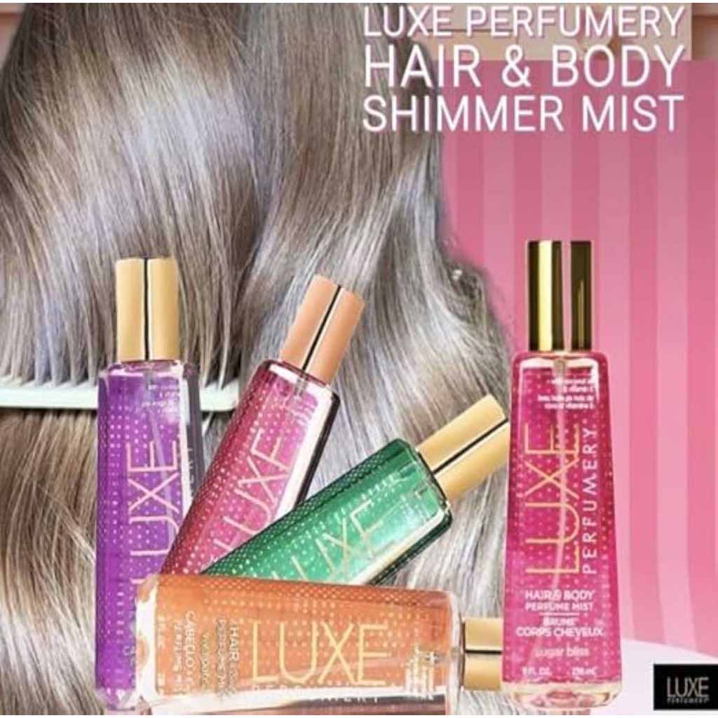 Luxe Perfumery, Velvet Kiss Hair & Body Perfume Mist, Luxurious scented mist for hair and body, 150ml