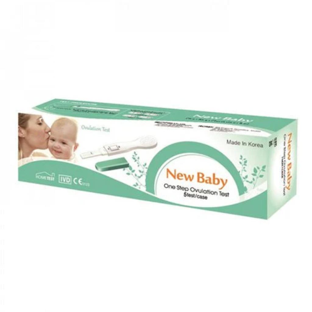 New Baby, One Step Ovulation Test, Easy-to-use ovulation test kit for fertility tracking