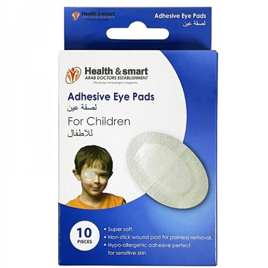 Health & Smart Adhesive Eye Pads for Children 10 Patches