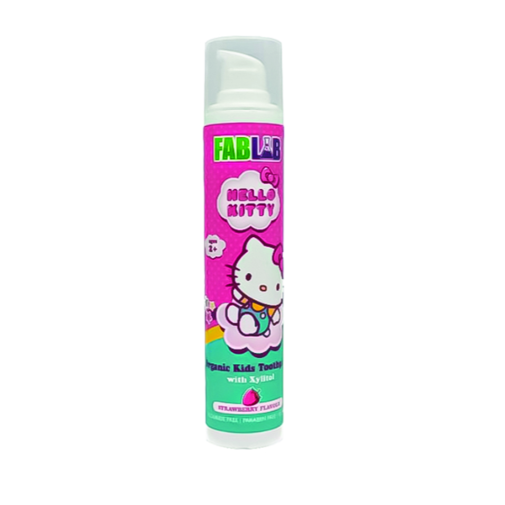 Nickelodeon Organic Kids Toothpaste Hello Kitty With Flavaour Strawberry