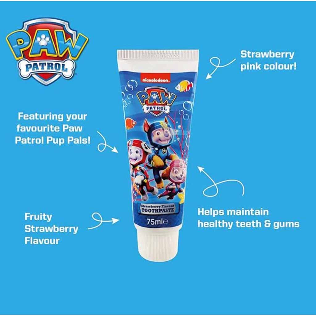 Nickelodeon, Organic Kids Toothpaste Paw Patrol with Tropical Fruits Flavor, Natural toothpaste for kids