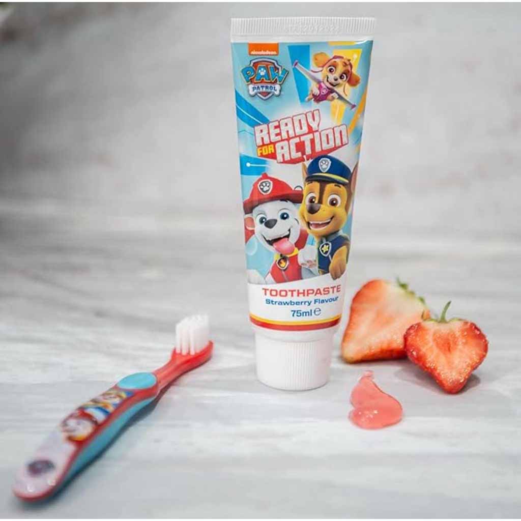 Nickelodeon, Organic Kids Toothpaste Paw Patrol with Tropical Fruits Flavor, Natural toothpaste for kids