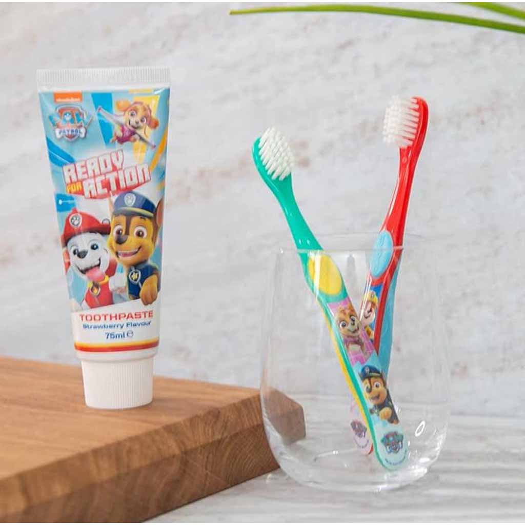 Nickelodeon, Organic Kids Toothpaste Paw Patrol with Tropical Fruits Flavor, Natural toothpaste for kids