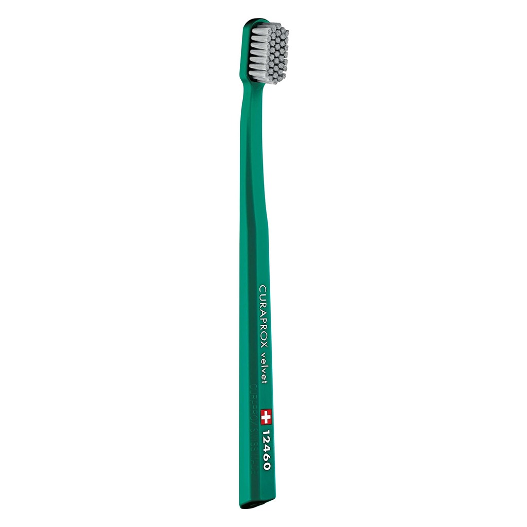 Curaprox, Velvet Bristle Toothbrush CS 12460, Extra soft bristles for gentle cleaning