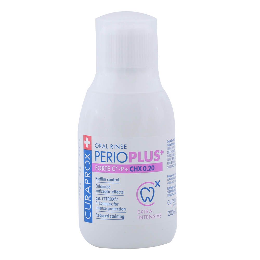 Curaprox Perio Plus Forte CHX 0.20% Mouthwash 200ml
