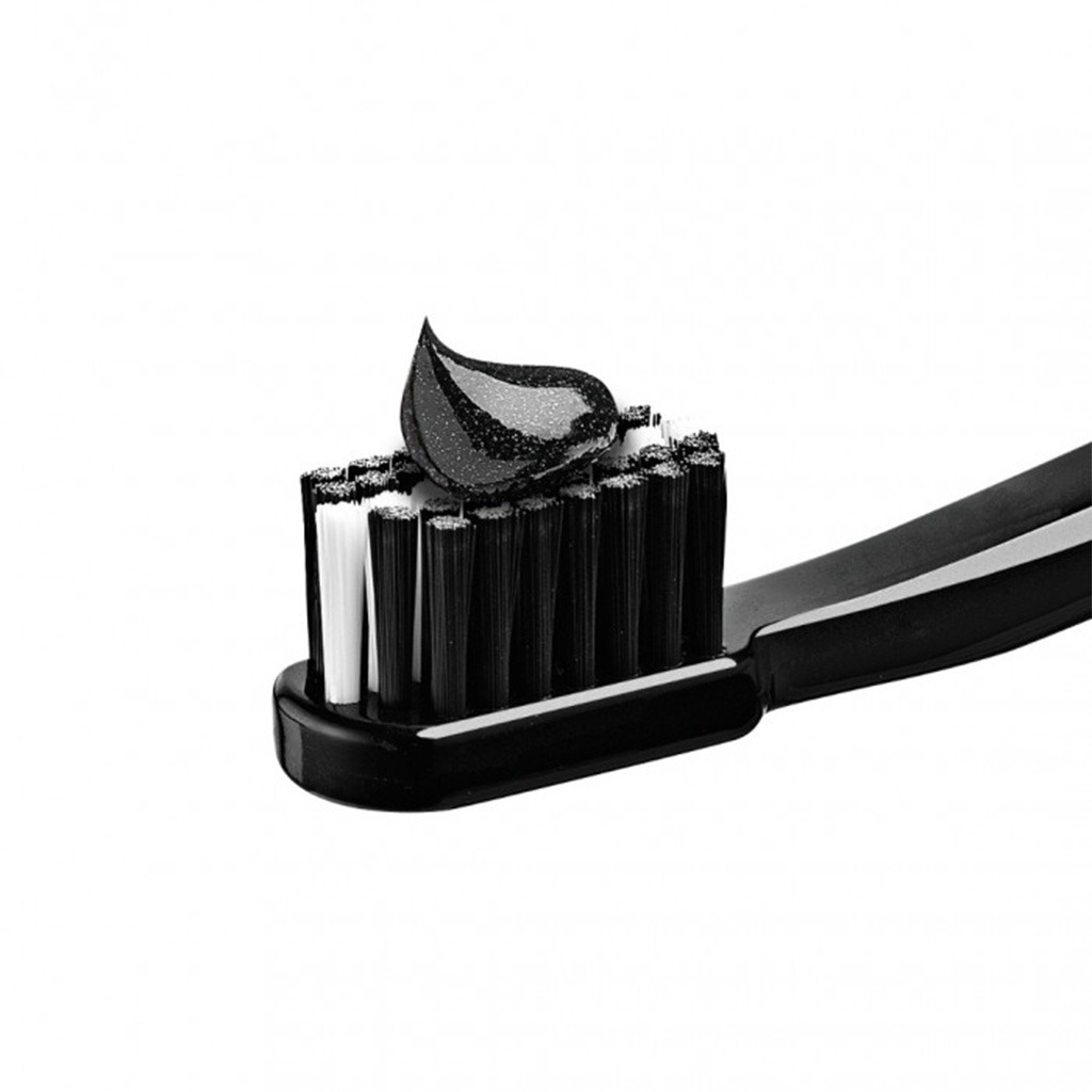 Curaprox, Black is white toothpaste, Whitening toothpaste with activated charcoal, 90 ml