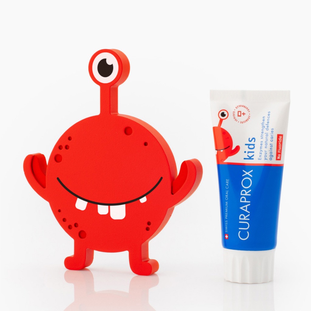 Curaprox Kids T/P Strawberry - Zero Fluoride - 6