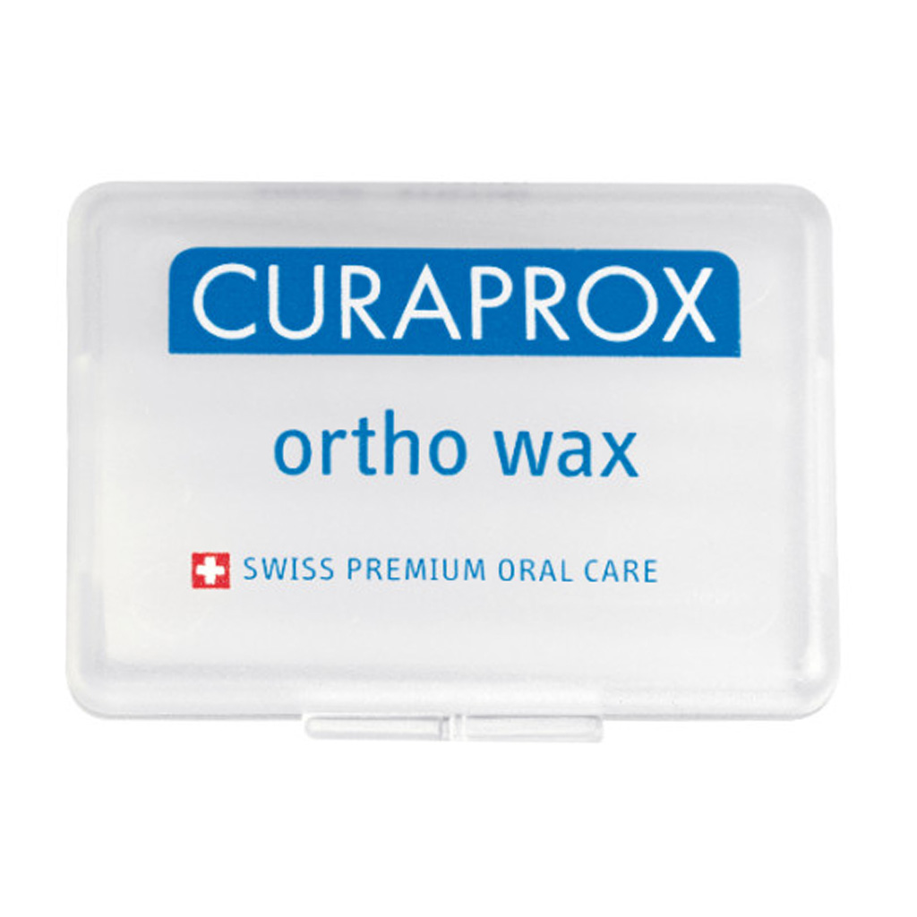 Curaprox, Orthodontic Wax Strips, Protective wax strips for braces comfort, 7 pieces