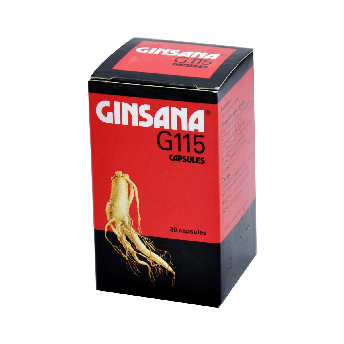 Ginsana Capsules, Pack of 30's