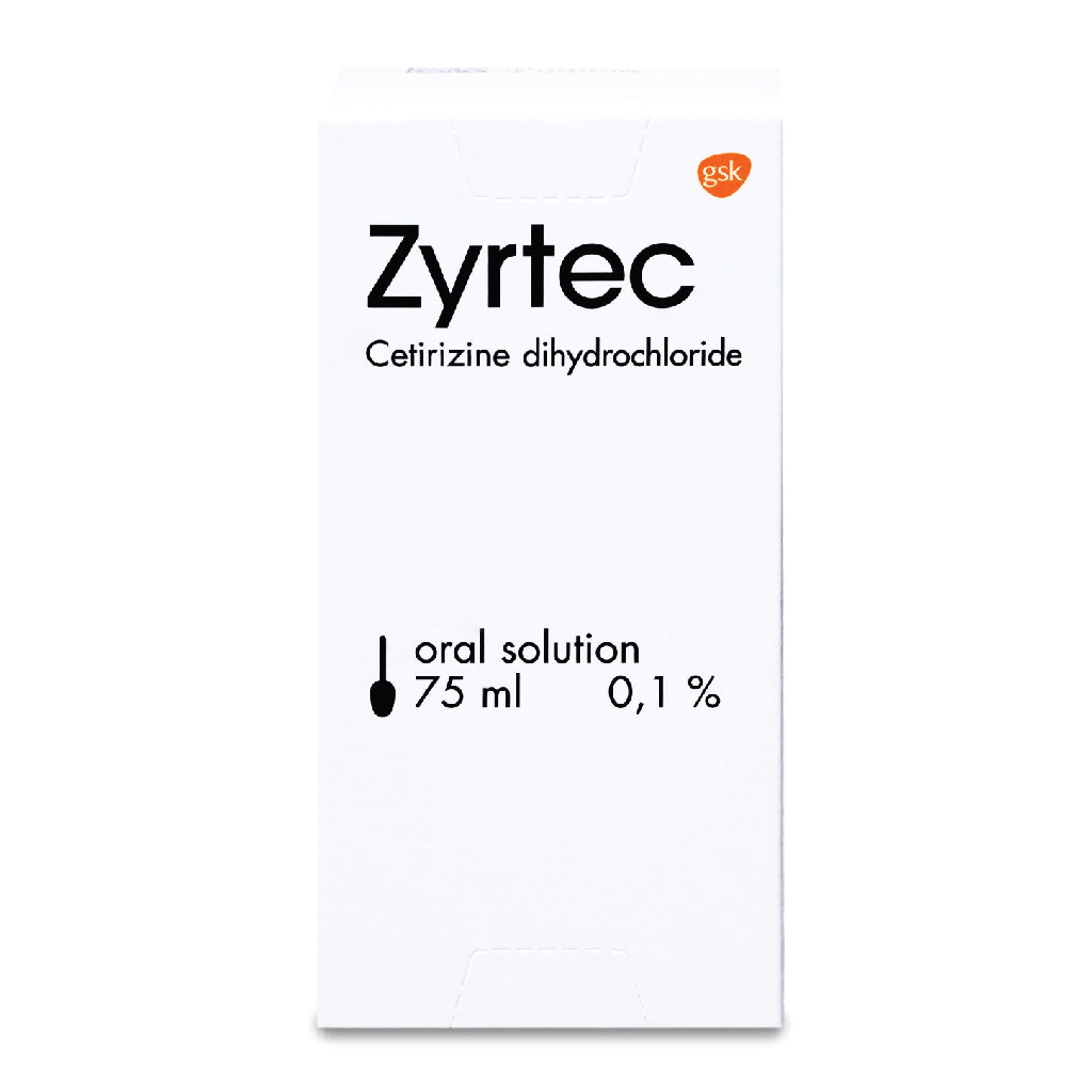 Zyrtec 0.1% Solution For Allergy 75ml