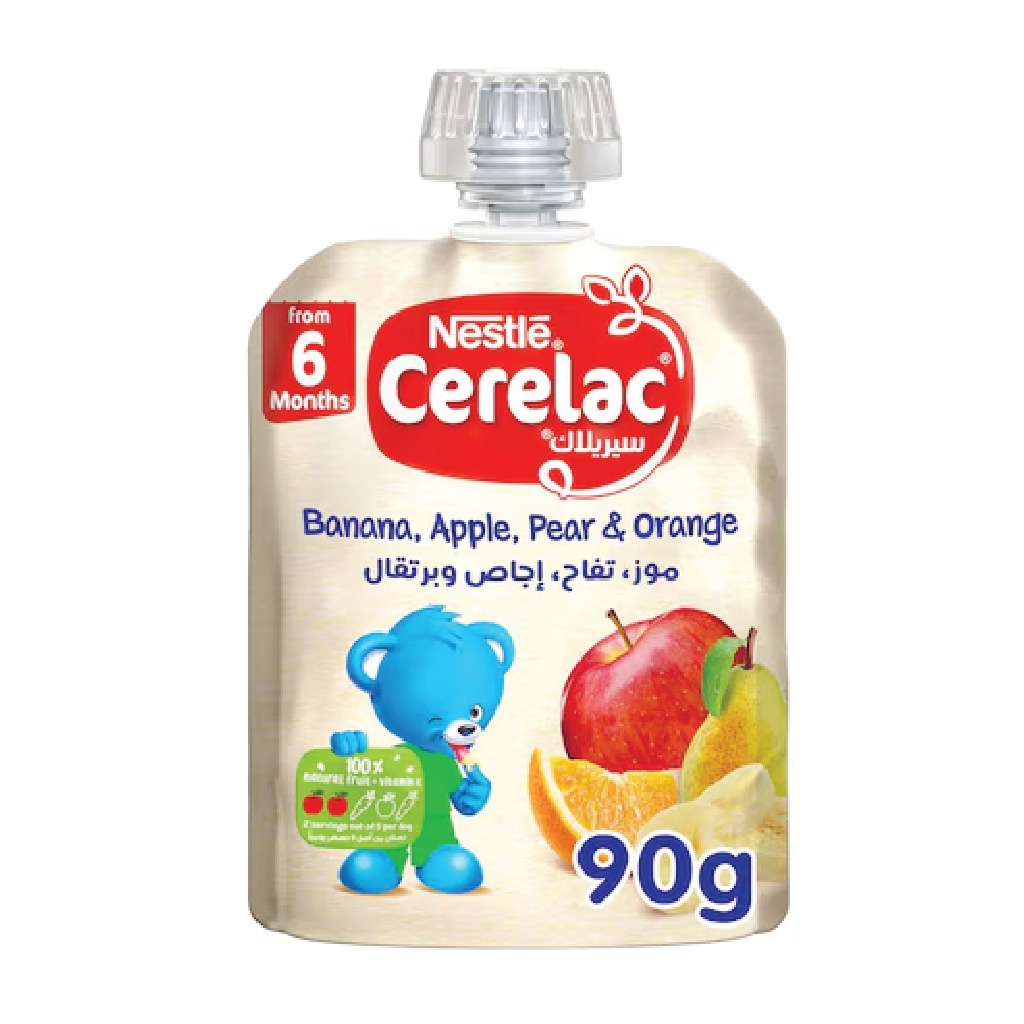 Cerelac Puree 4 Fruits 90G