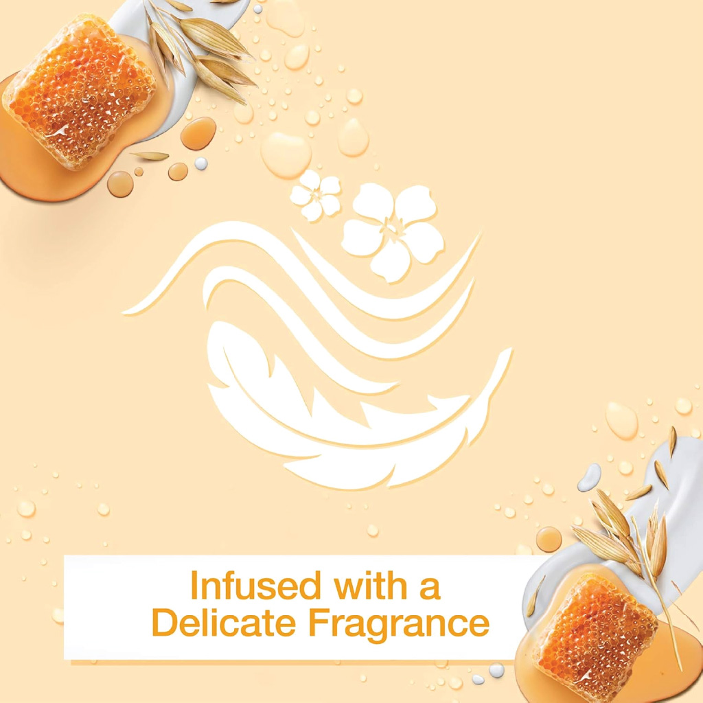 Johnson’s, Body Lotion Yogurt Honey & Oat, Nourishing moisturizing lotion with natural ingredients, 400ml