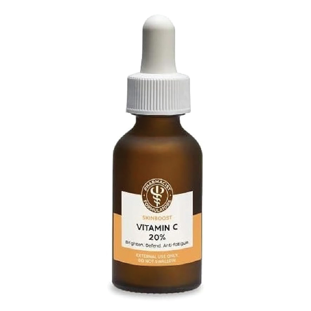 PF, Skin Boost Vitamin C 20%, Vitamin C serum for skin brightening and rejuvenation, 20ml