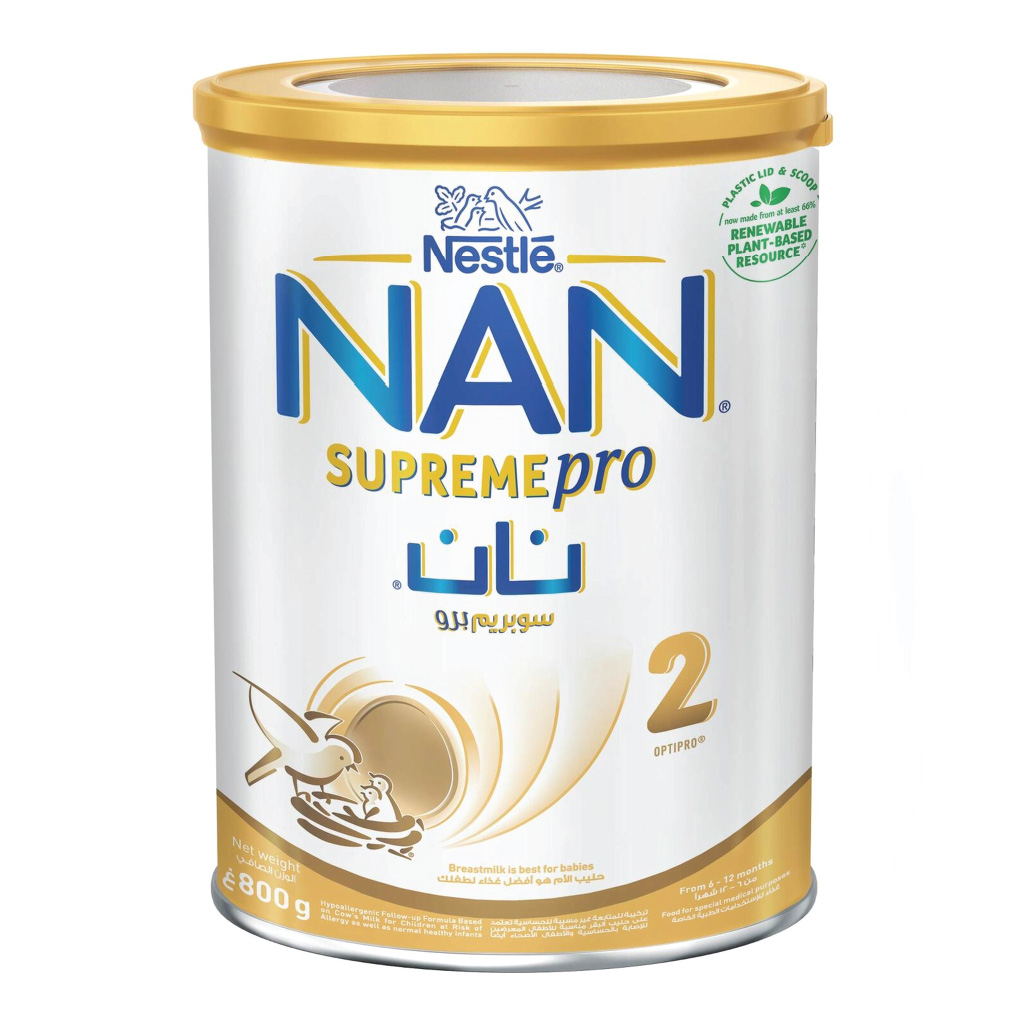 Nan Supreme Pro Stage 2 Infant Milk Formula 6–12 Months , 800 G