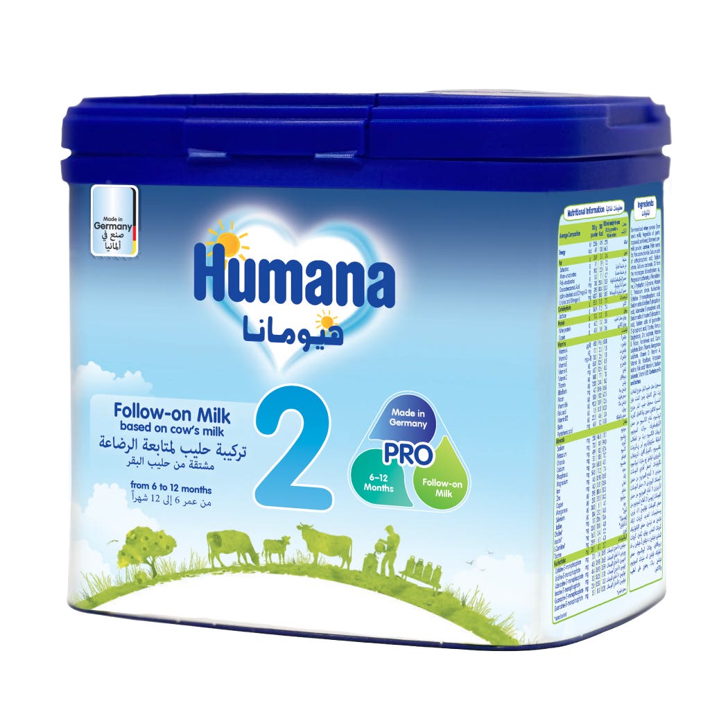 Humana, Milk Plus, Nutritional infant formula for healthy growth, 400 g