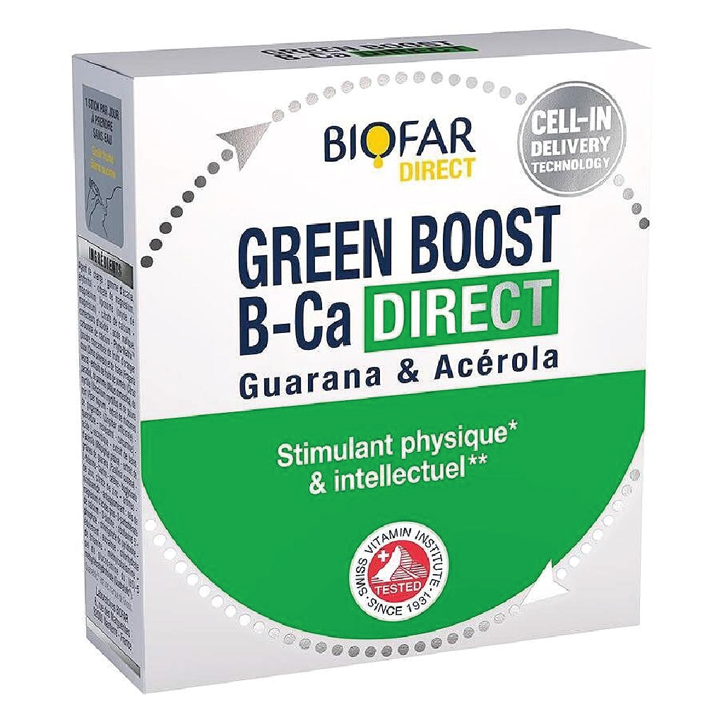 Biofar, Green Boost B-ca Direct 14 Sticks